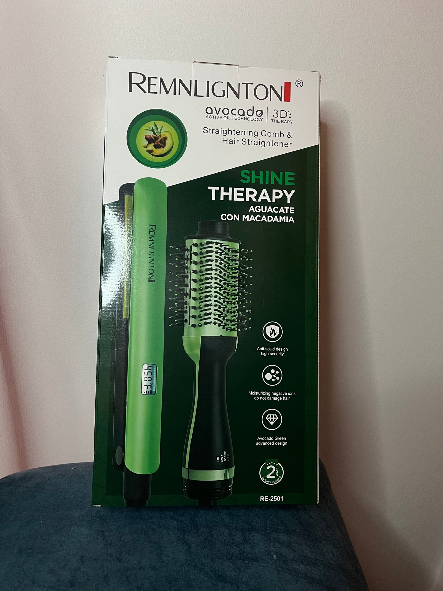 Cepillo secador y plancha