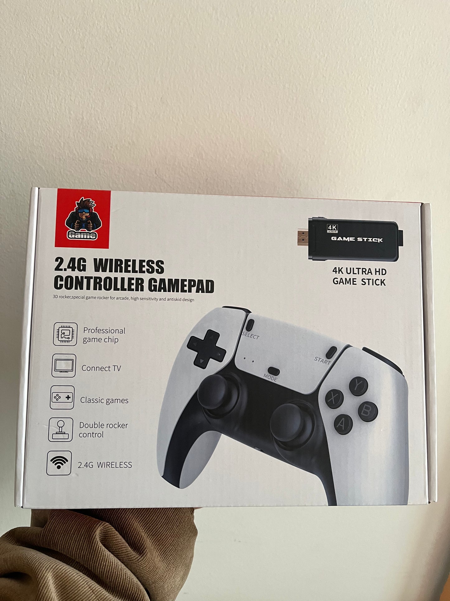 2.4 Wireless controller gamepad