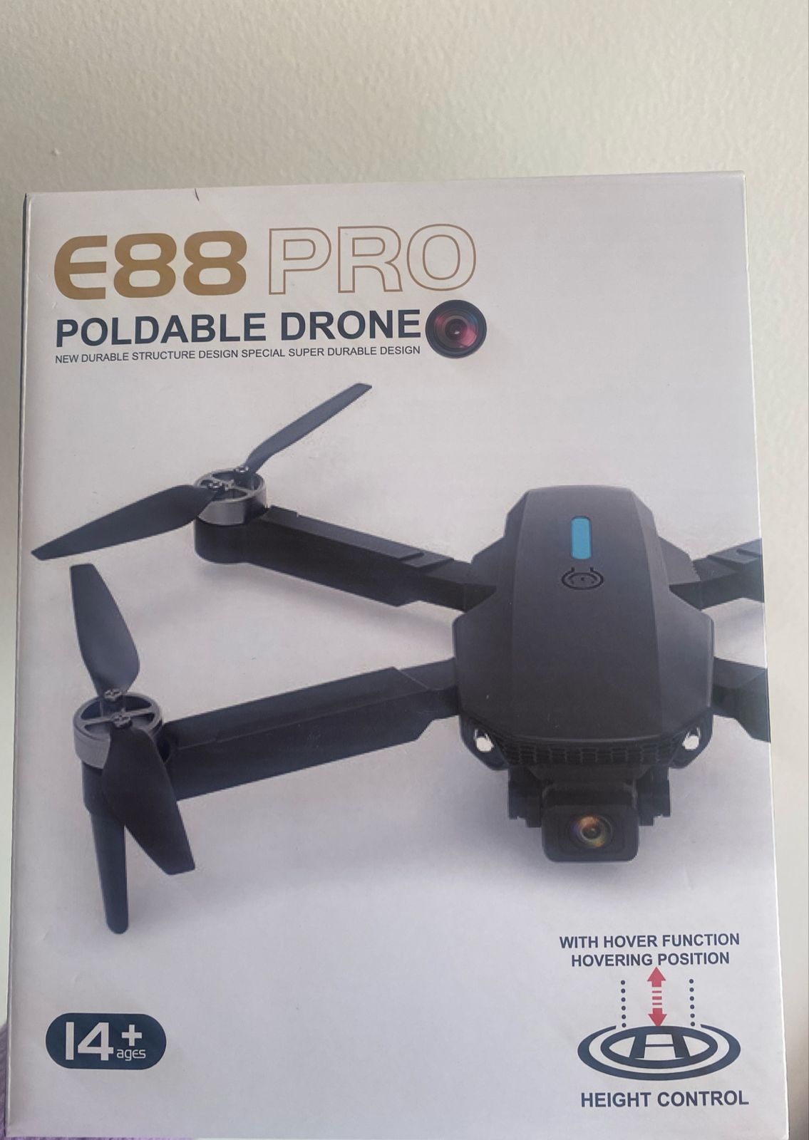 Drone E99 Pro con soporte métalico en élices