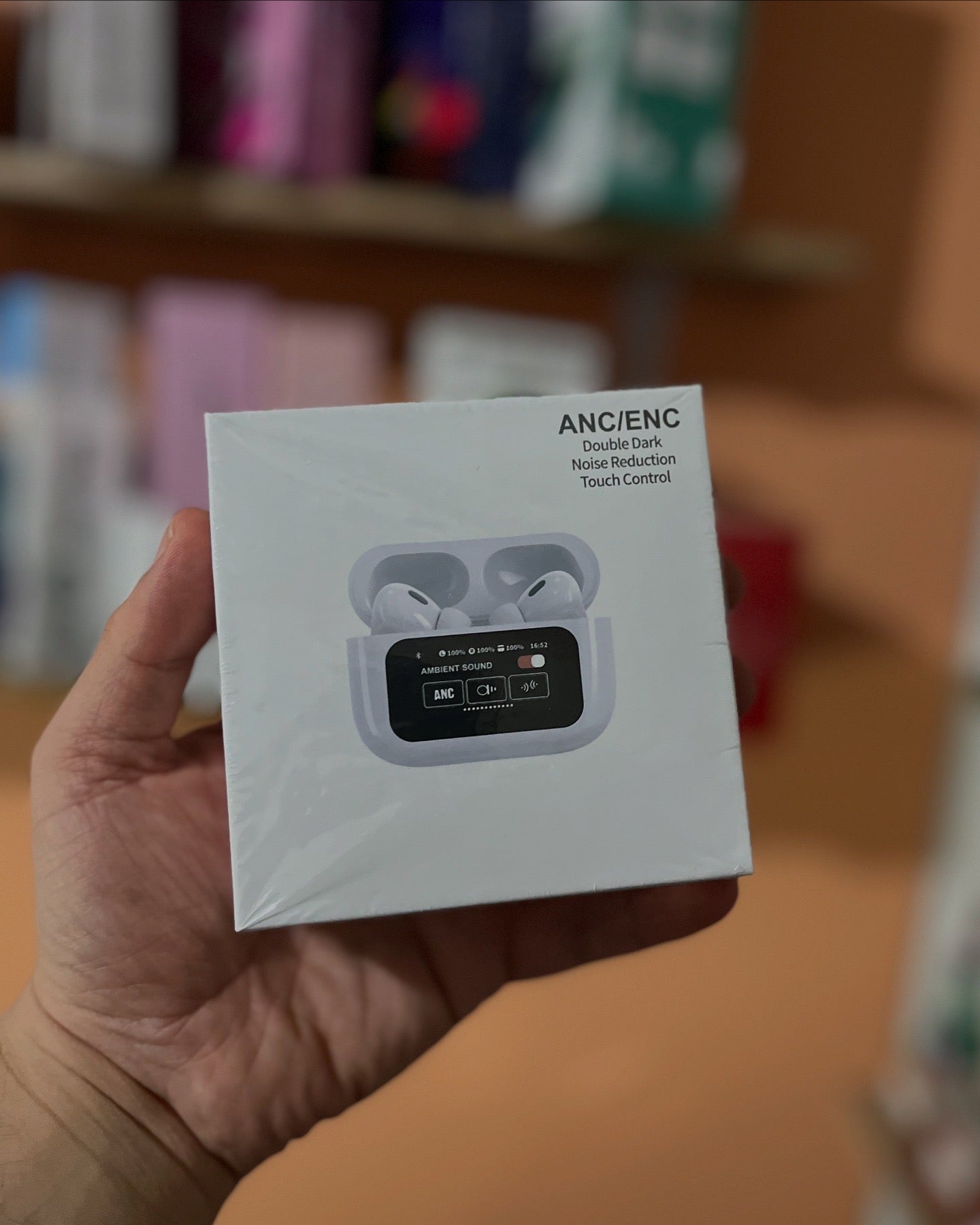 Audífonos con pantalla