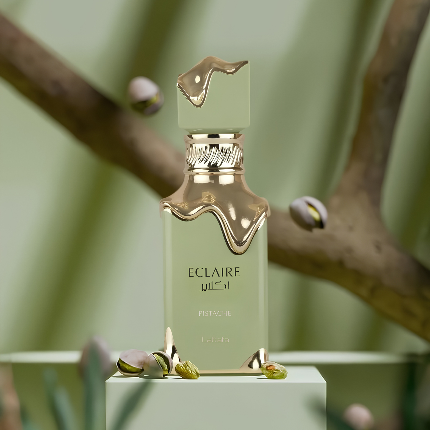 Éclaire Pistachio Lattafa – 100 ml - Línea Premium
