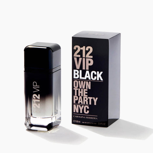 Perfume Hombre Carolina Herrera 212 Vip Black 100 Ml EDP Línea económica
