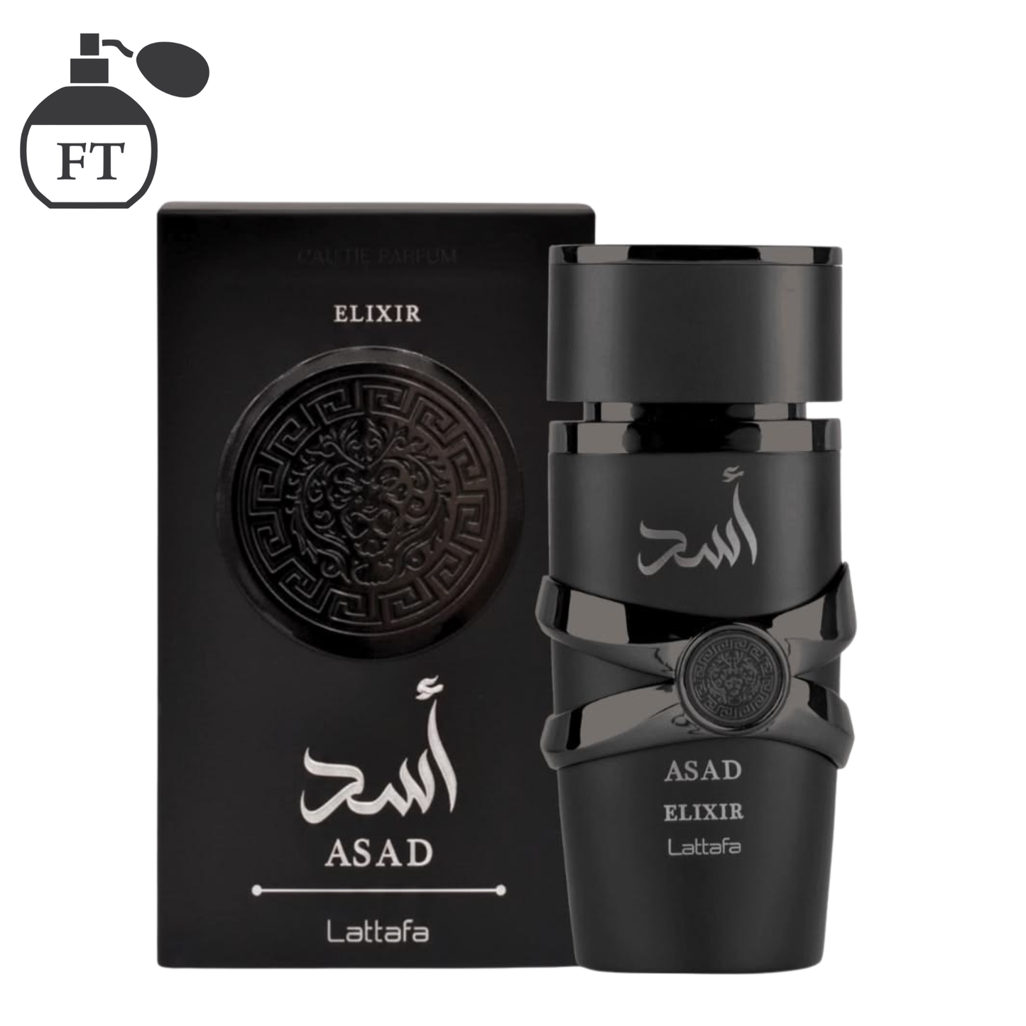 Asad Elixir Lattafa – 100 ml Hombre - Línea Premium
