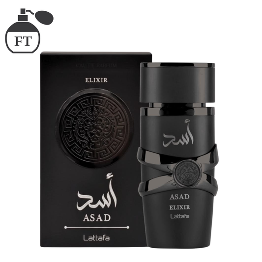 Asad Elixir Lattafa – 100 ml Hombre - Línea Premium