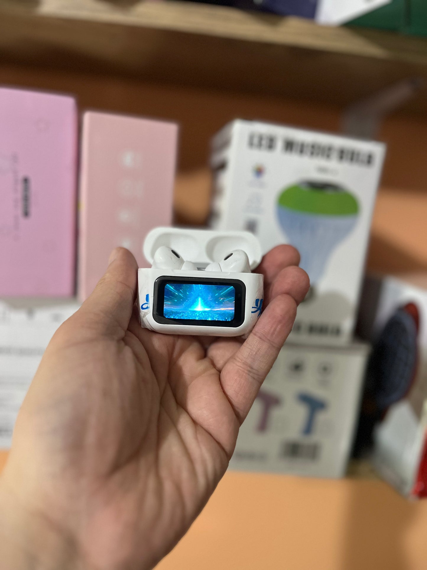 Combo de Perfume + AirPods de pantalla + Shaver VGR