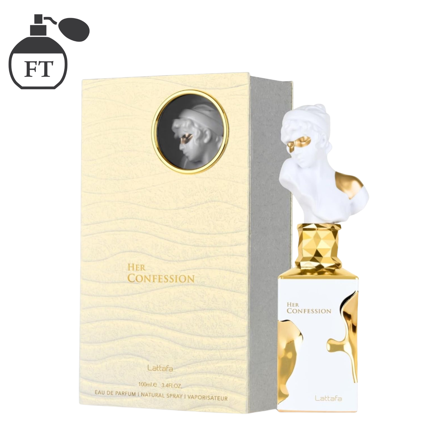 Her Confession Lattafa – 100 ml Mujer - Línea Premium